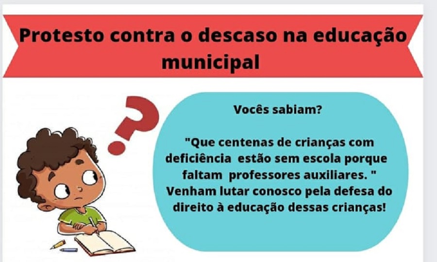 Centenas de professores e auxiliares em protesto e escolas